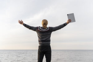 Empowered man post spiritual awakening